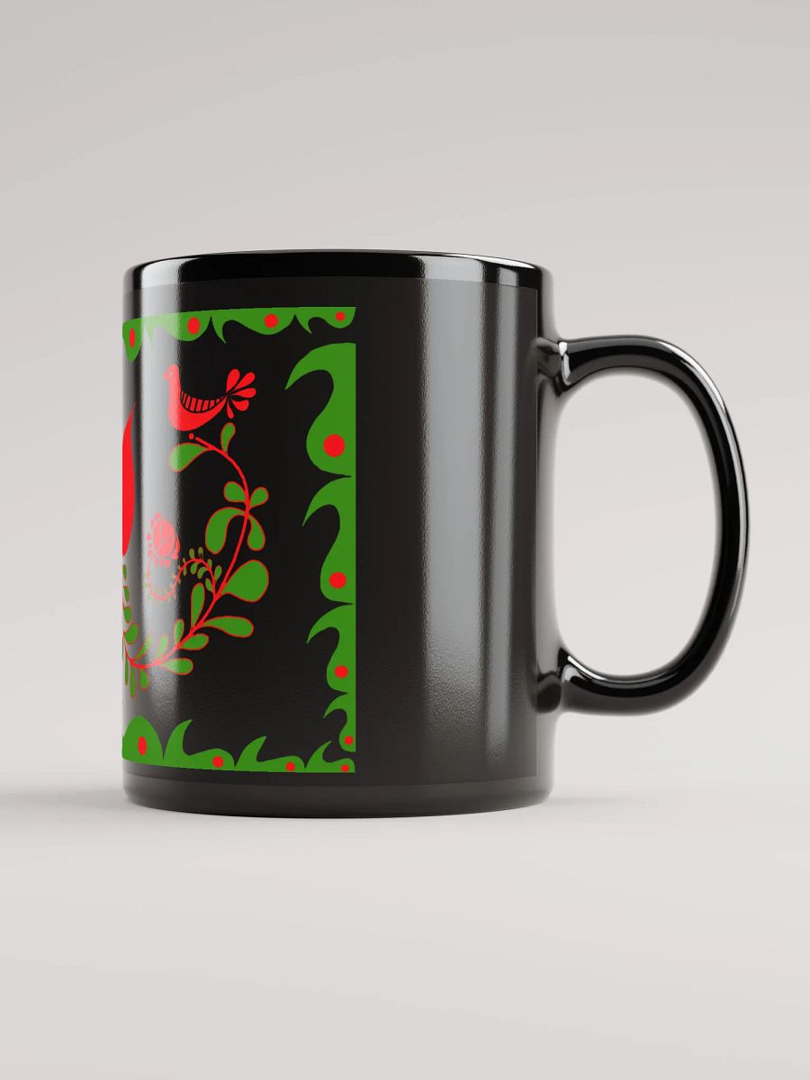 Hungarian Folk Art Floral Symphony Mug product image (1)