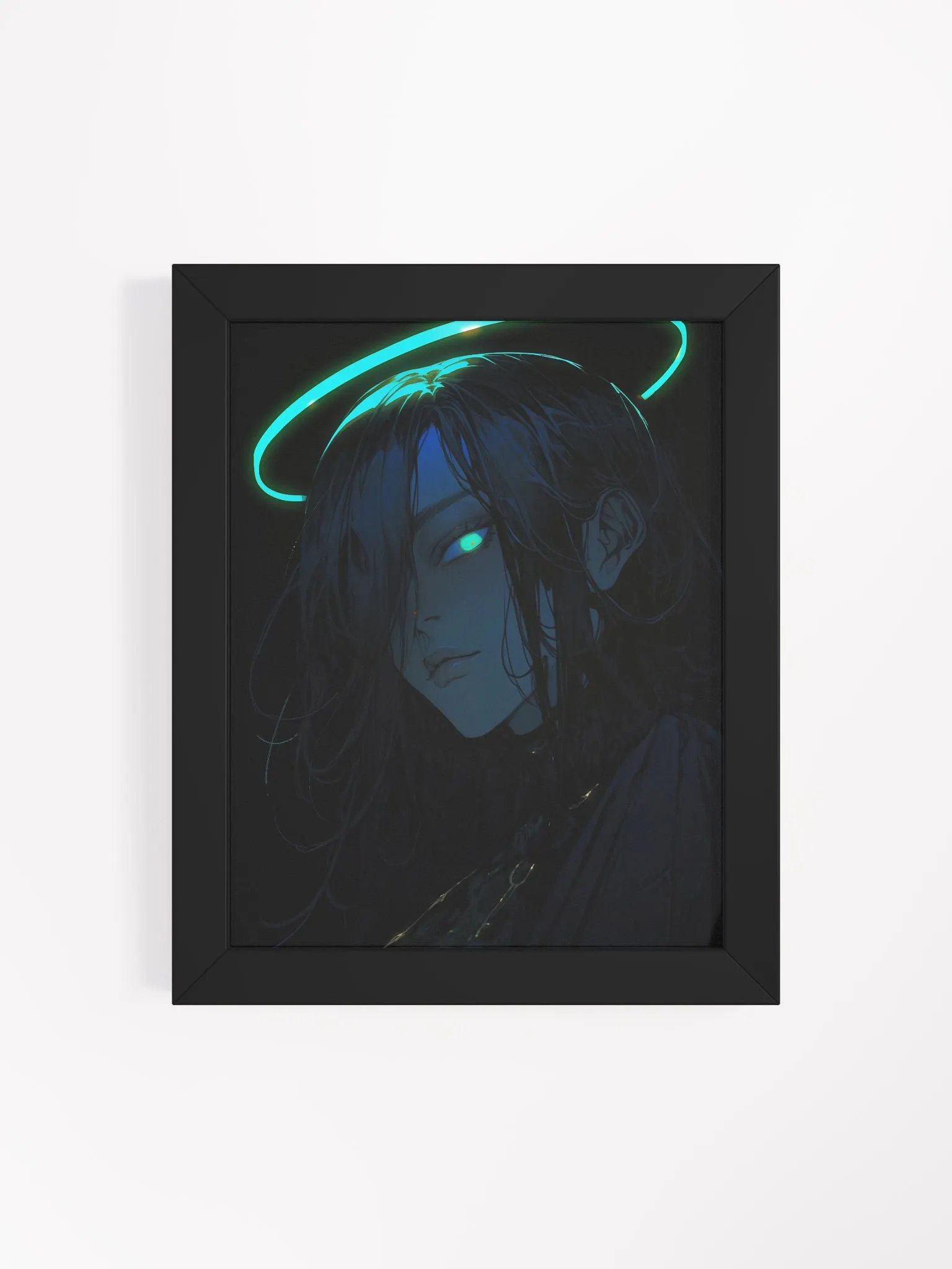Framed Neon Glare Enhanced Matte Poster product image (50)