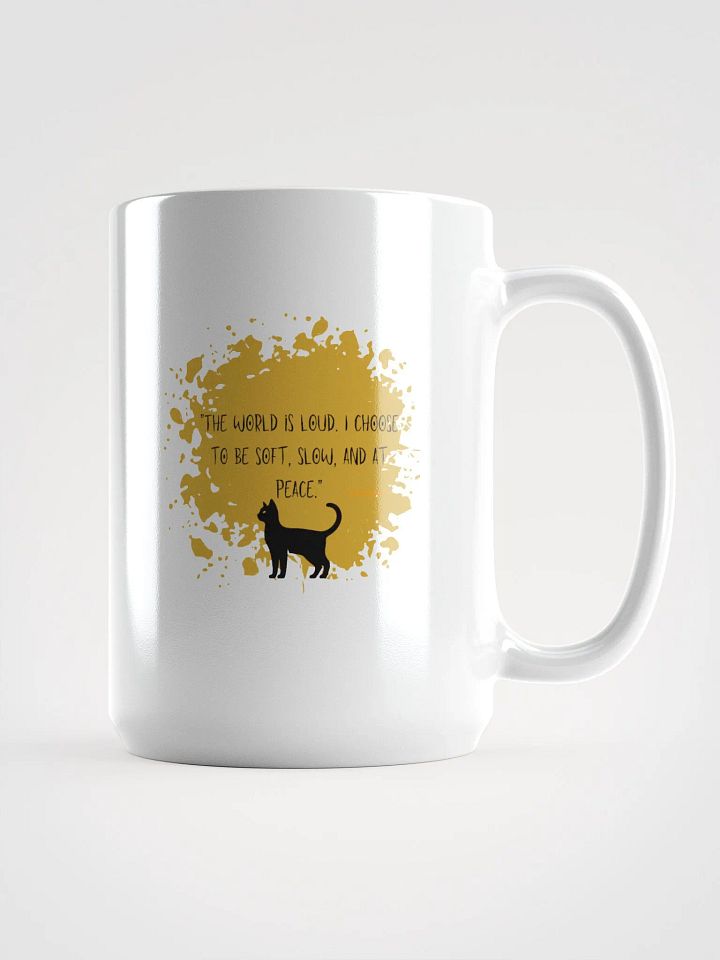 Soft and Peaceful Cat Mug product image (1)