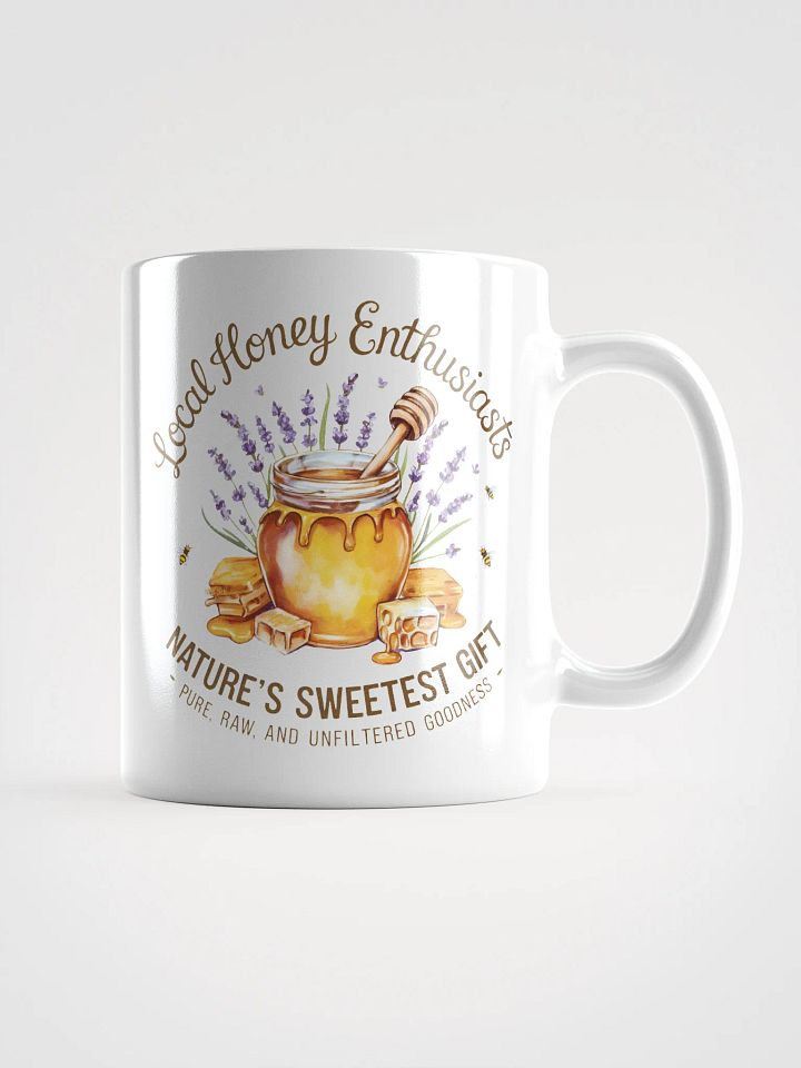 Local Honey Enthusiasts White Glossy Mug product image (1)