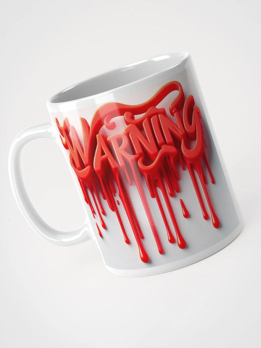 Warning Meltdown #Humorous Glossy Mug - White product image (3)