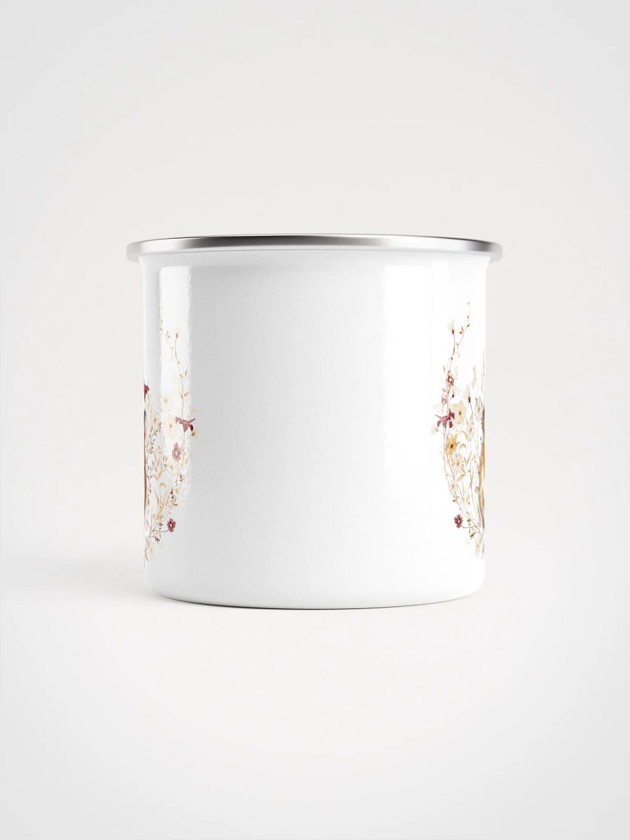 Whimsical Woodland HAMSTER Enamel Mug - Tasse für Hamsterfreunde product image (3)