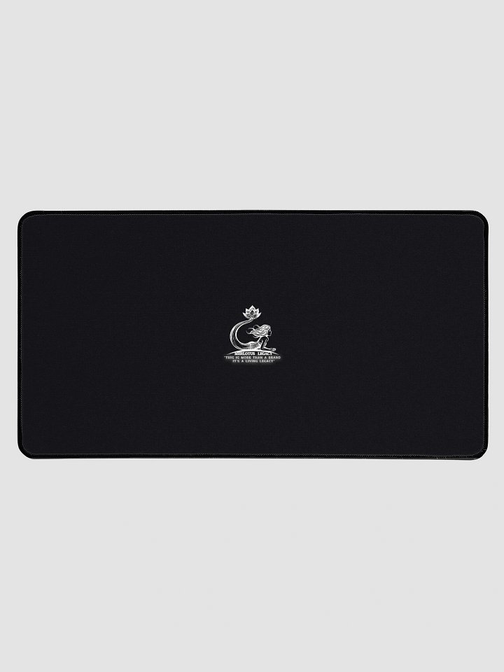 Desk Mat – Midnight Work Edition 🖤 Support beneath. Strength above. Flow ahead. product image (1)
