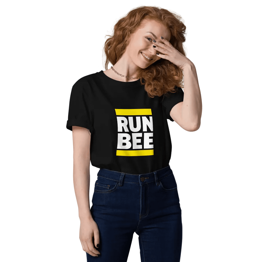 RUN BEE Organic Tee - 100% cotton product image (7)