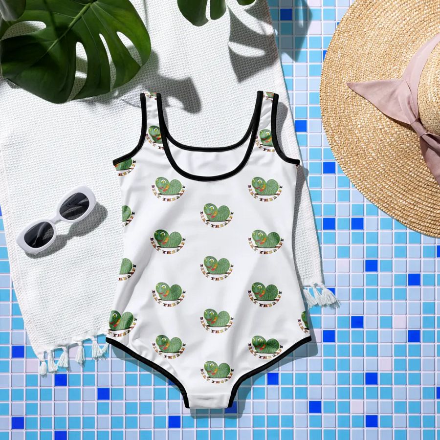 Pixelated Iconic Youth Swimsuit product image (7)