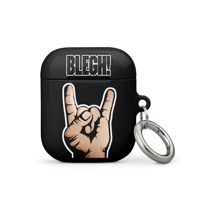 BLEGH! AirPods® case - Black. product image (1)