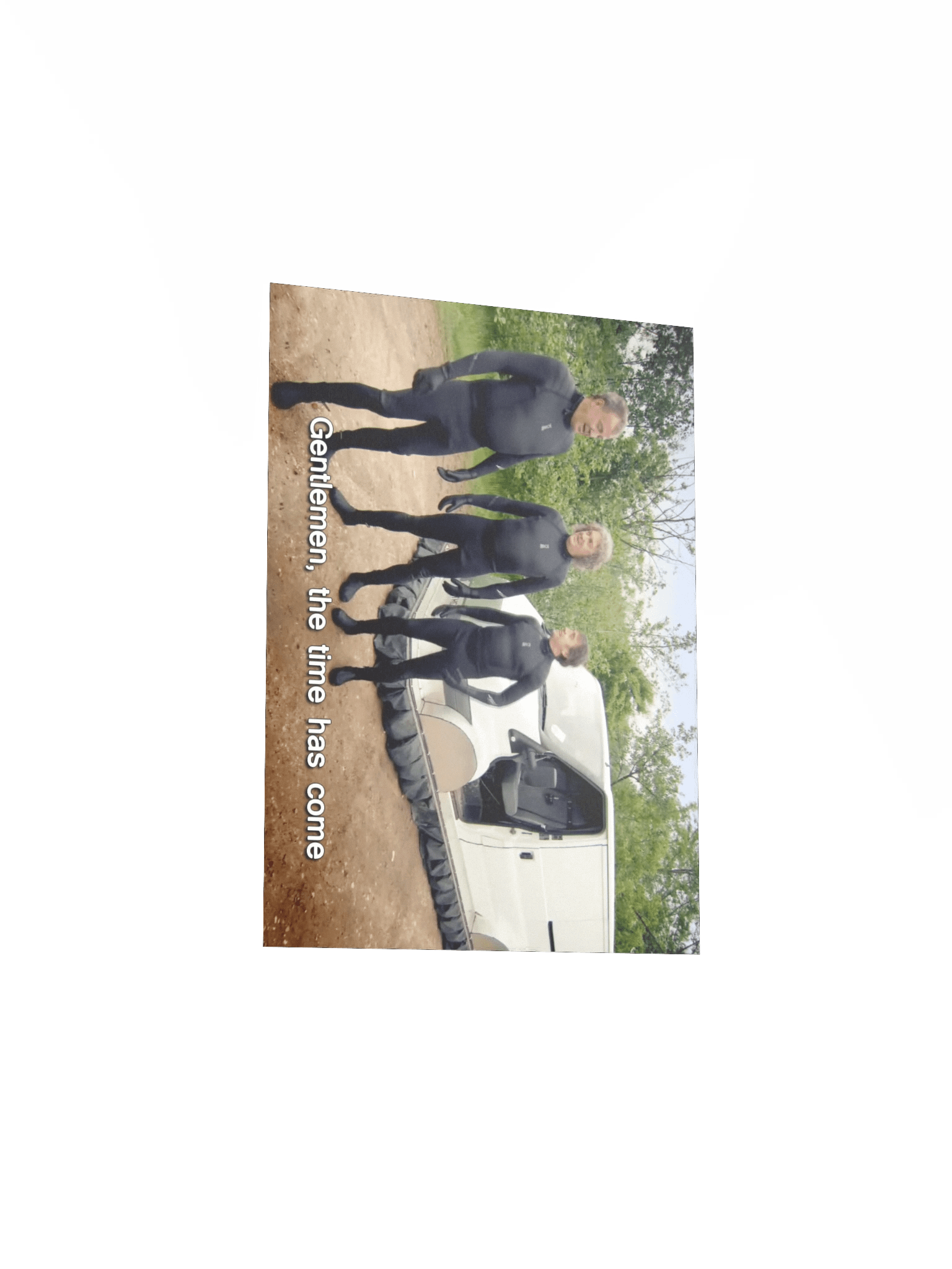 time has come poster 5” x 7” product image (1)