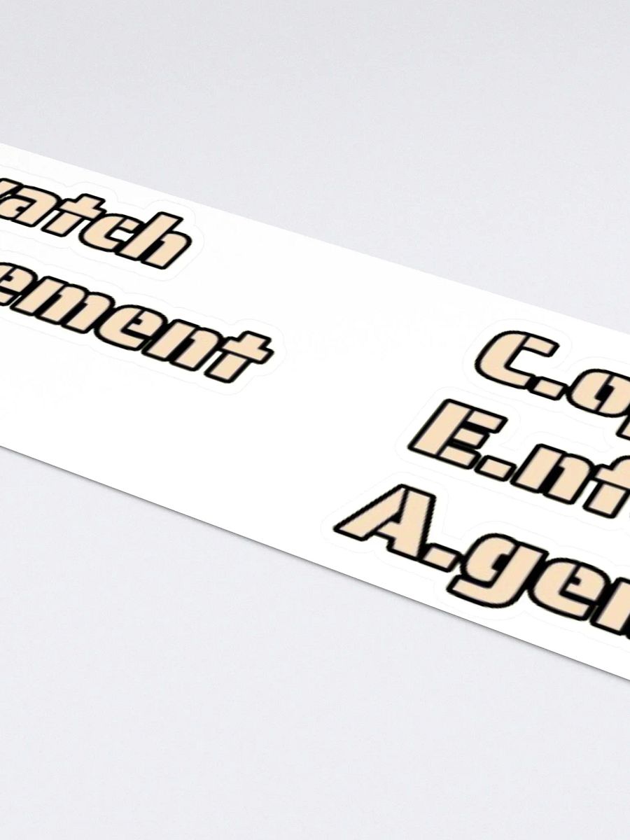 COPWATCH ENFORCEMENT AGENCY product image (4)