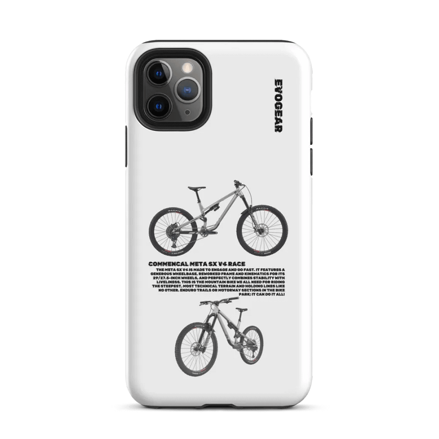 White Commencal Meta SX V4 Race iPhone Case product image (51)