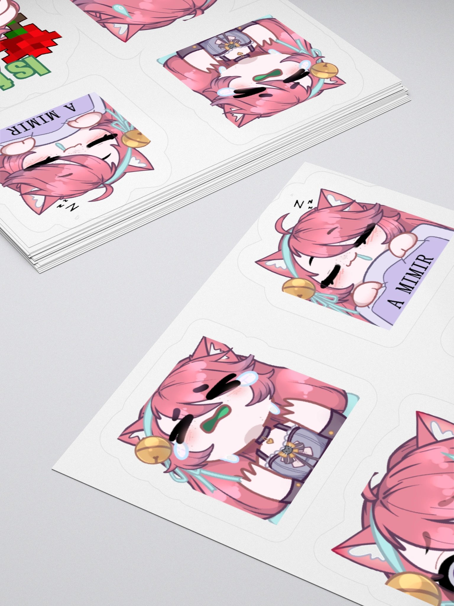 Colourful Chaos Emote Stickers product image (11)