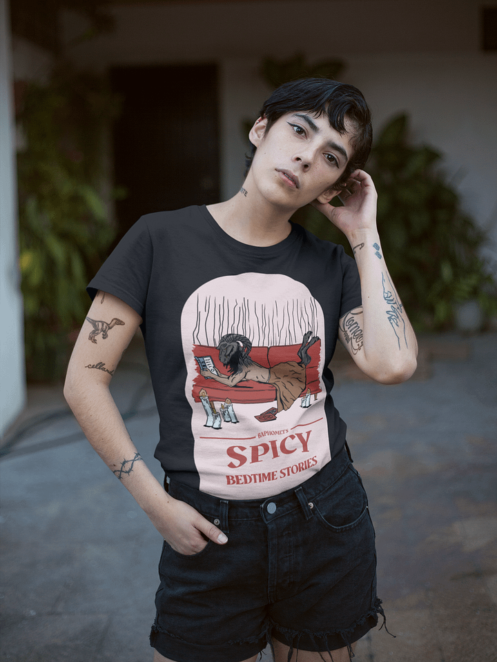 Baphomet's Spicy Bedtime Stories - Unisex T-Shirt product image (1)