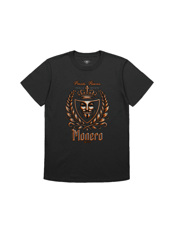 Monero Privacy Reserve T-Shirt product image (1)
