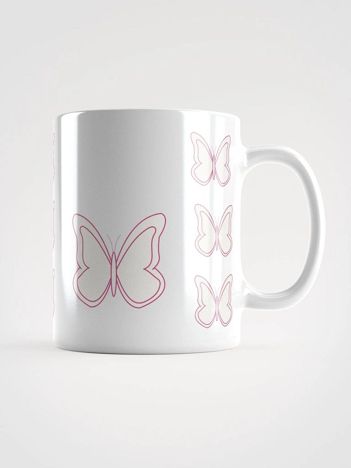 Pink Butterfly Highlight Symphony Mug product image (2)