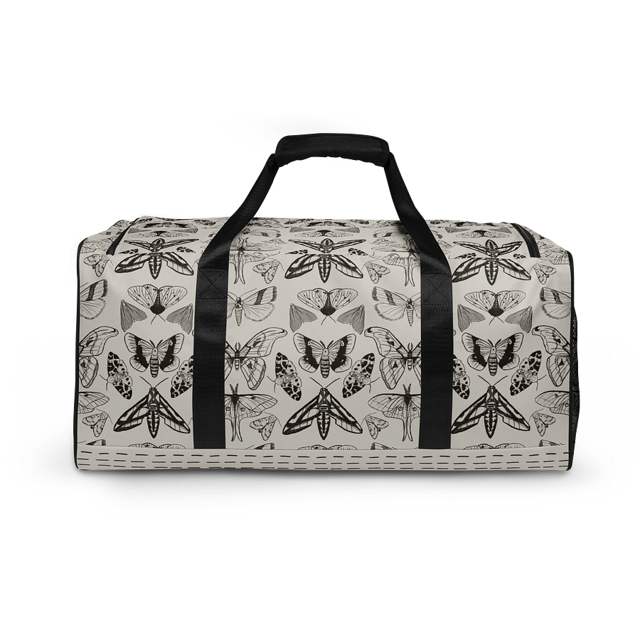 Nocturnal Cream Print Duffle Bag product image (4)