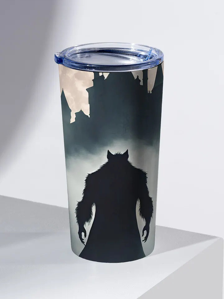 Moonlit Werewolf Stainless Steel Tumbler product image (2)