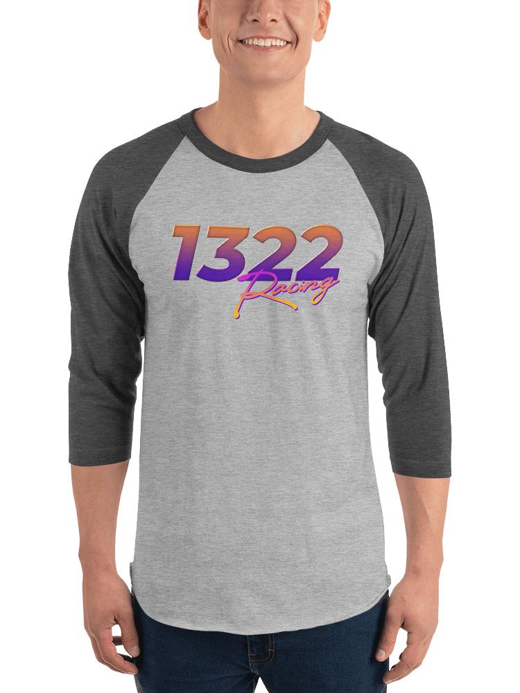 1322 Racing Baseball Tee product image (2)