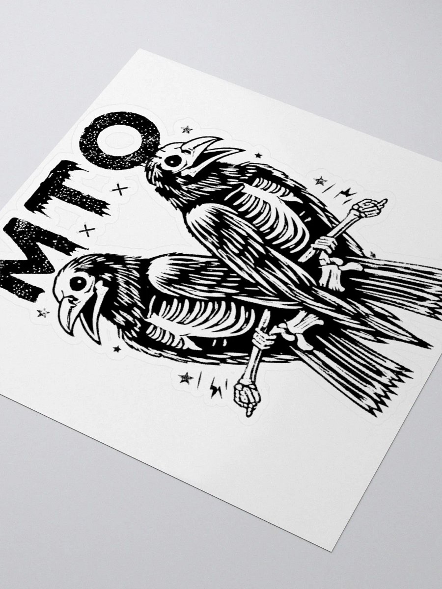 MTO - Crow twin Sticker product image (3)