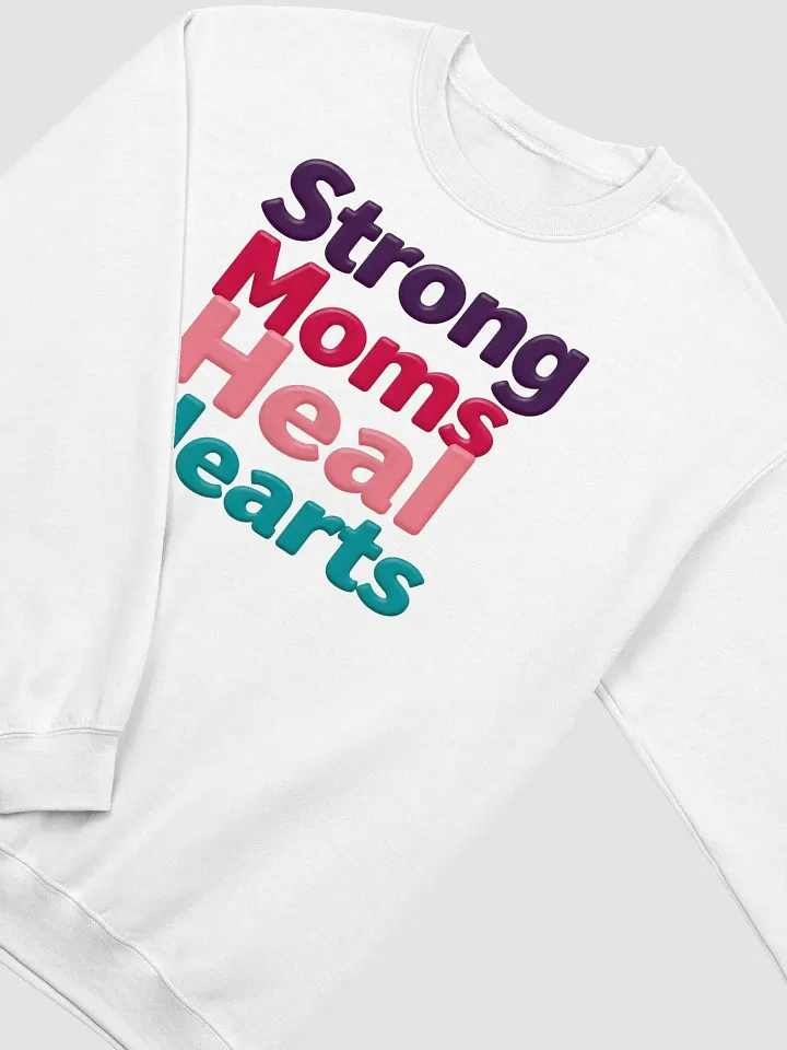 Empowering Strong Moms Crewneck Sweatshirt product image (15)