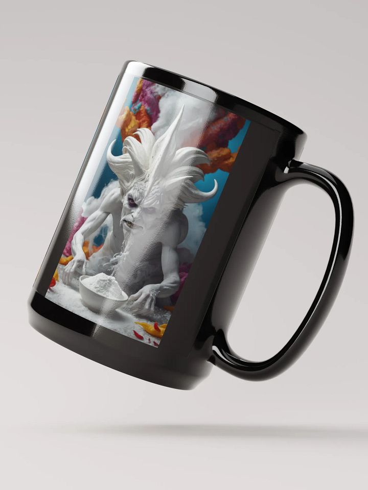 Surreal Creature Black Glossy Mug product image (2)