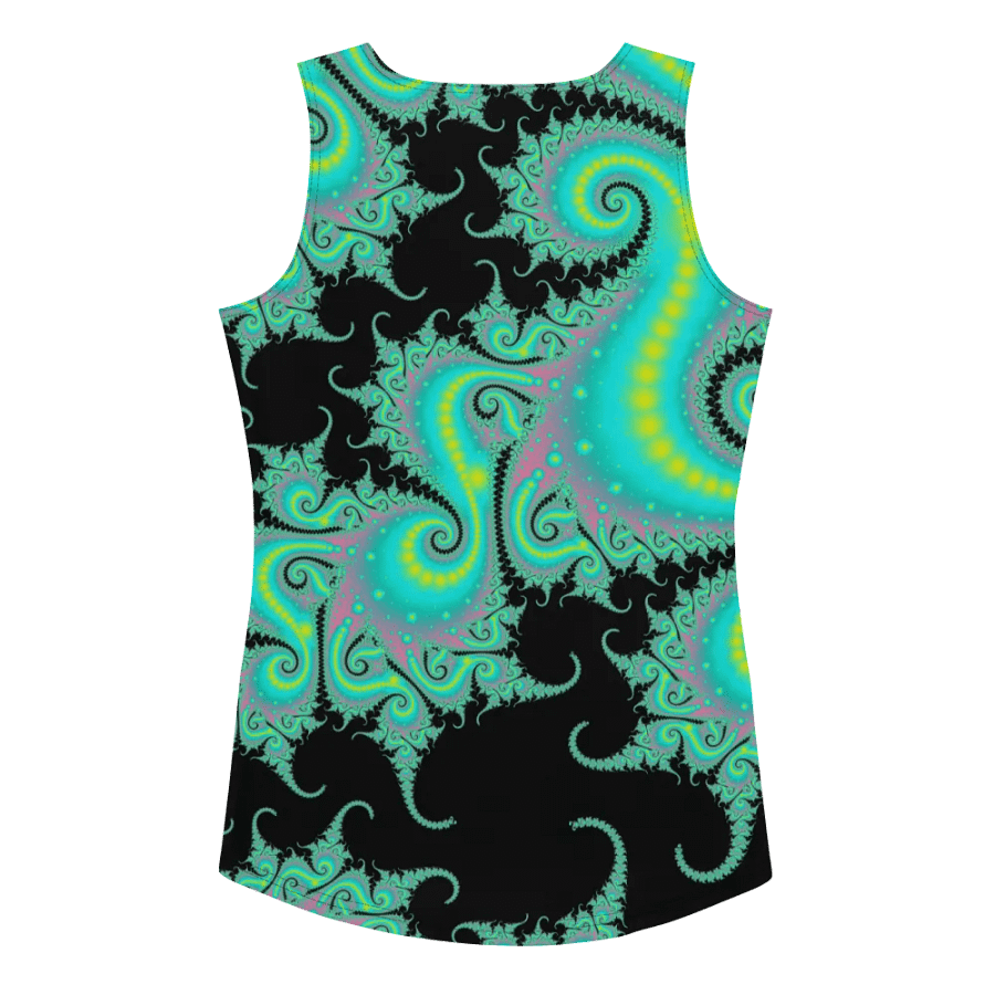 Fractal women's tank top - Candyfloss Confection product image (6)