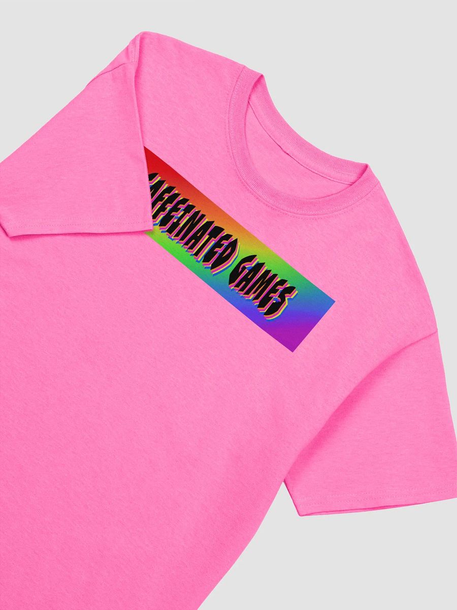 Caffeinated Games Pride Tee product image (3)
