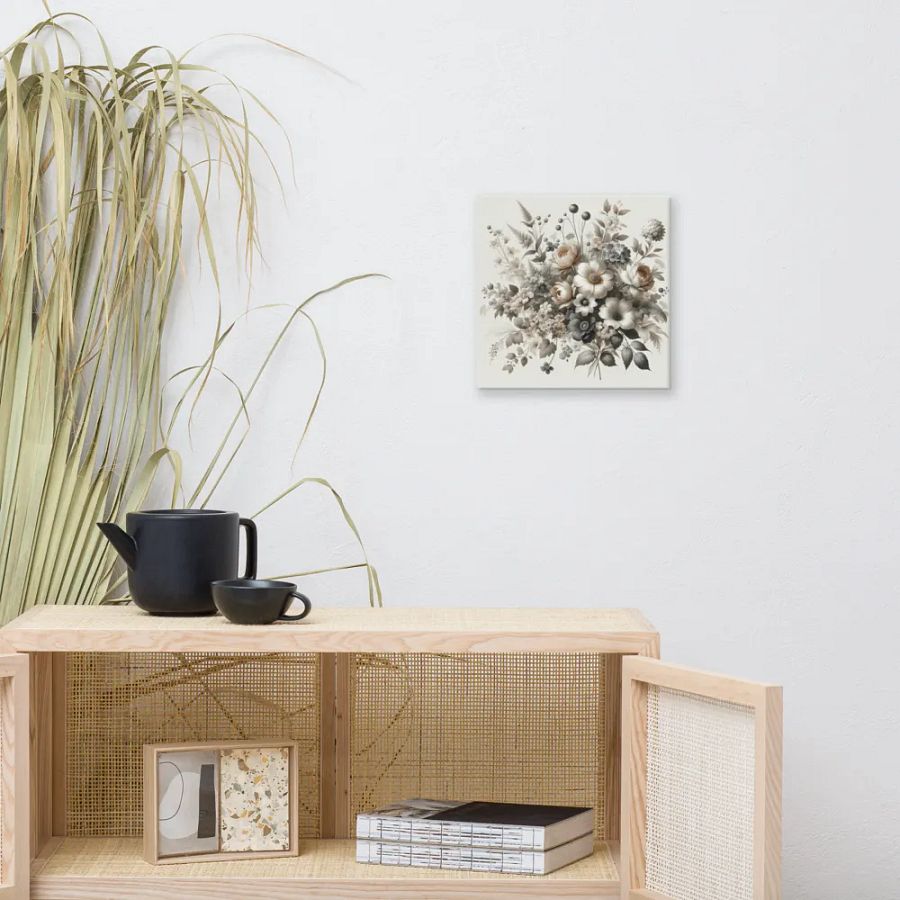 Neutral Toned Floral Wall Art product image (2)