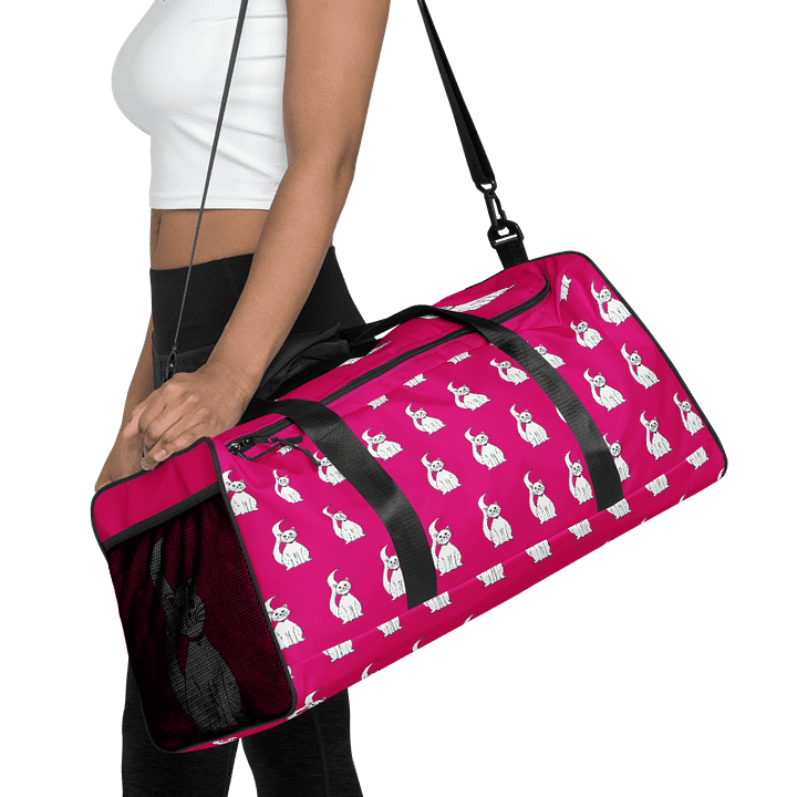 Cat (art by Dina R.) - Duffle Bag product image (1)