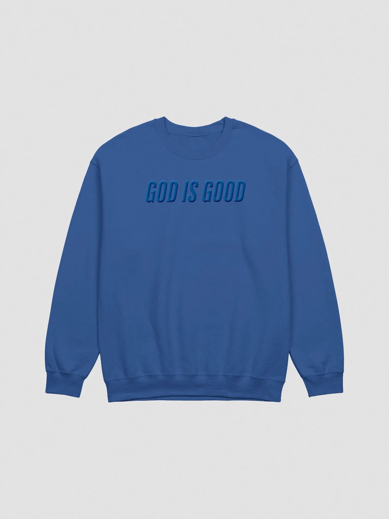 God is Good - Royal Monochromatic Crewneck product image (2)