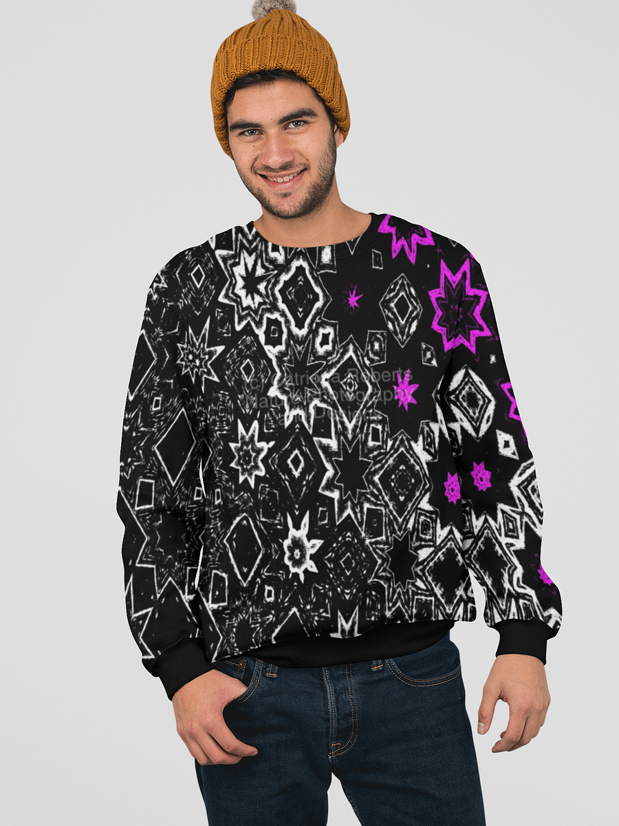 That Stars Pattern Again Unisex All Over Print Sweatshirt product image (7)