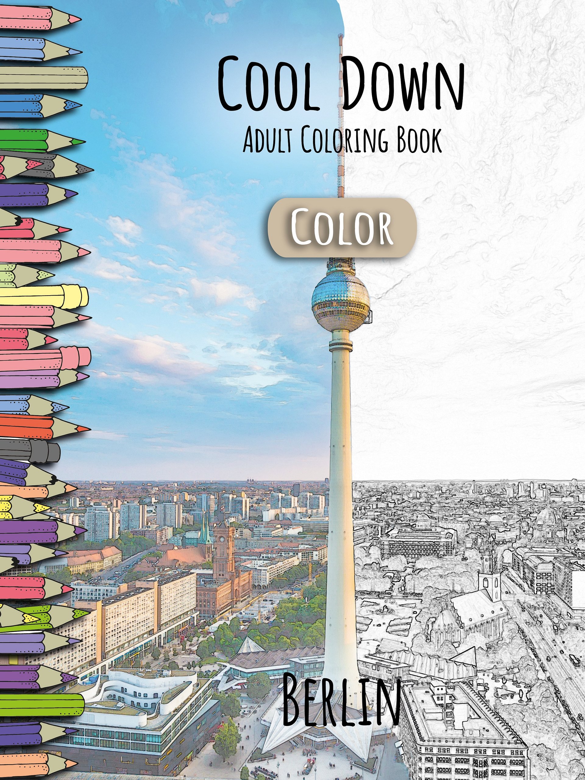 Cool Down [Color] | Adult Coloring Book: Berlin product image (1)