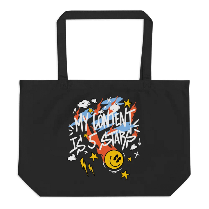 My Content is 5 Stars Tote product image (1)