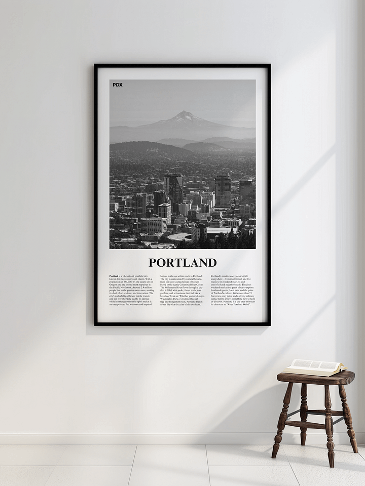 Portland 02 Newspaper Poster product image (4)