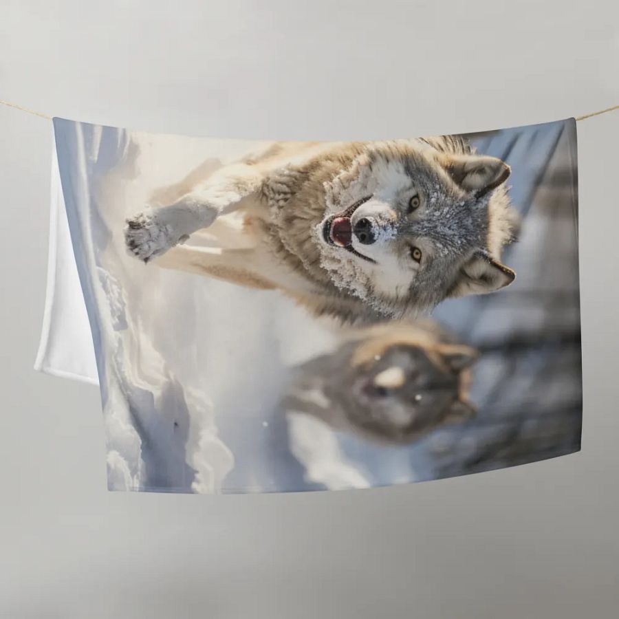 Wolf Pack in Snow: Majestic Winter Scene product image (21)