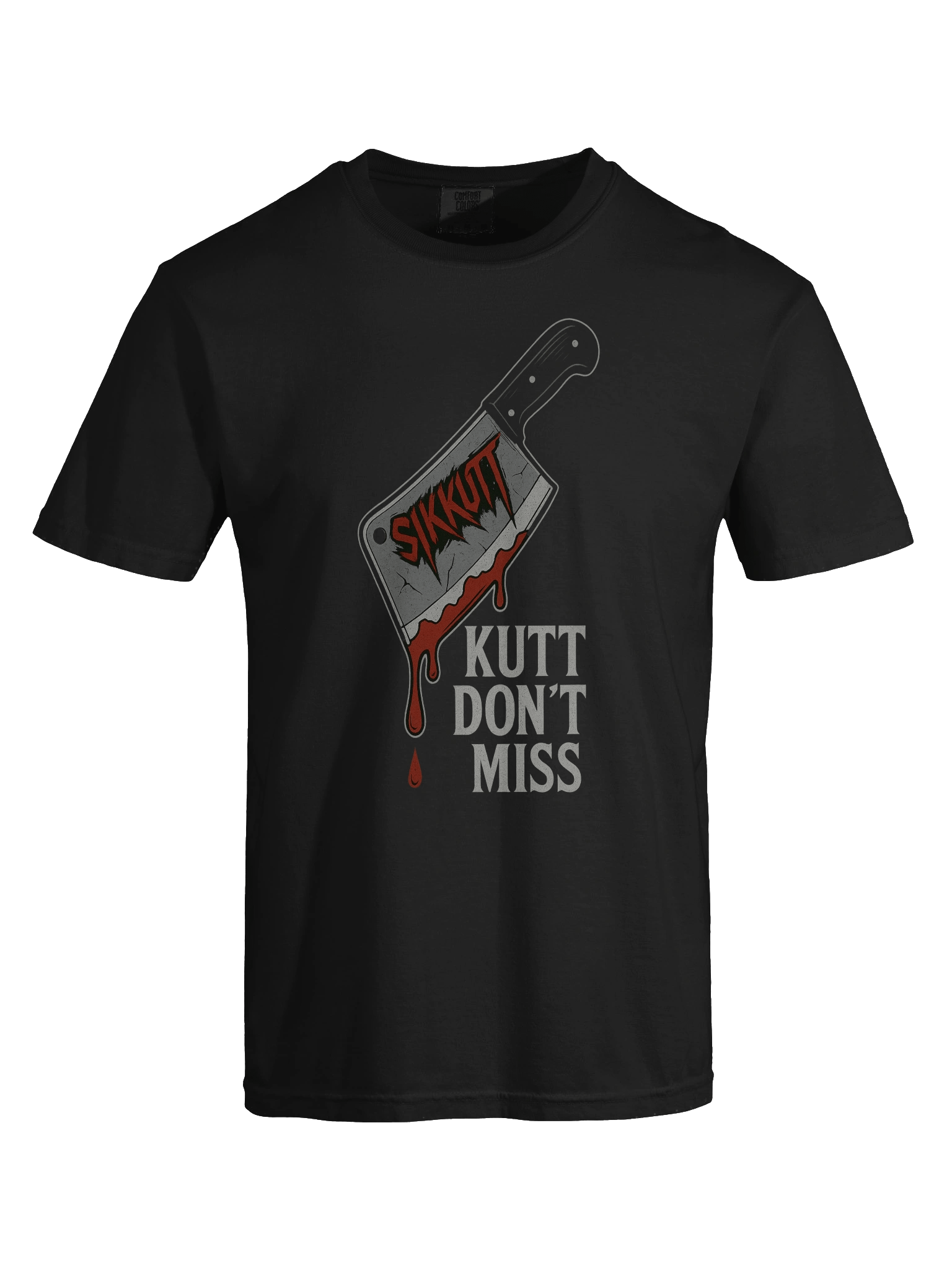 🔪 SikKutt – “Kutt Don’t Miss” Cleaver Tee product image (4)