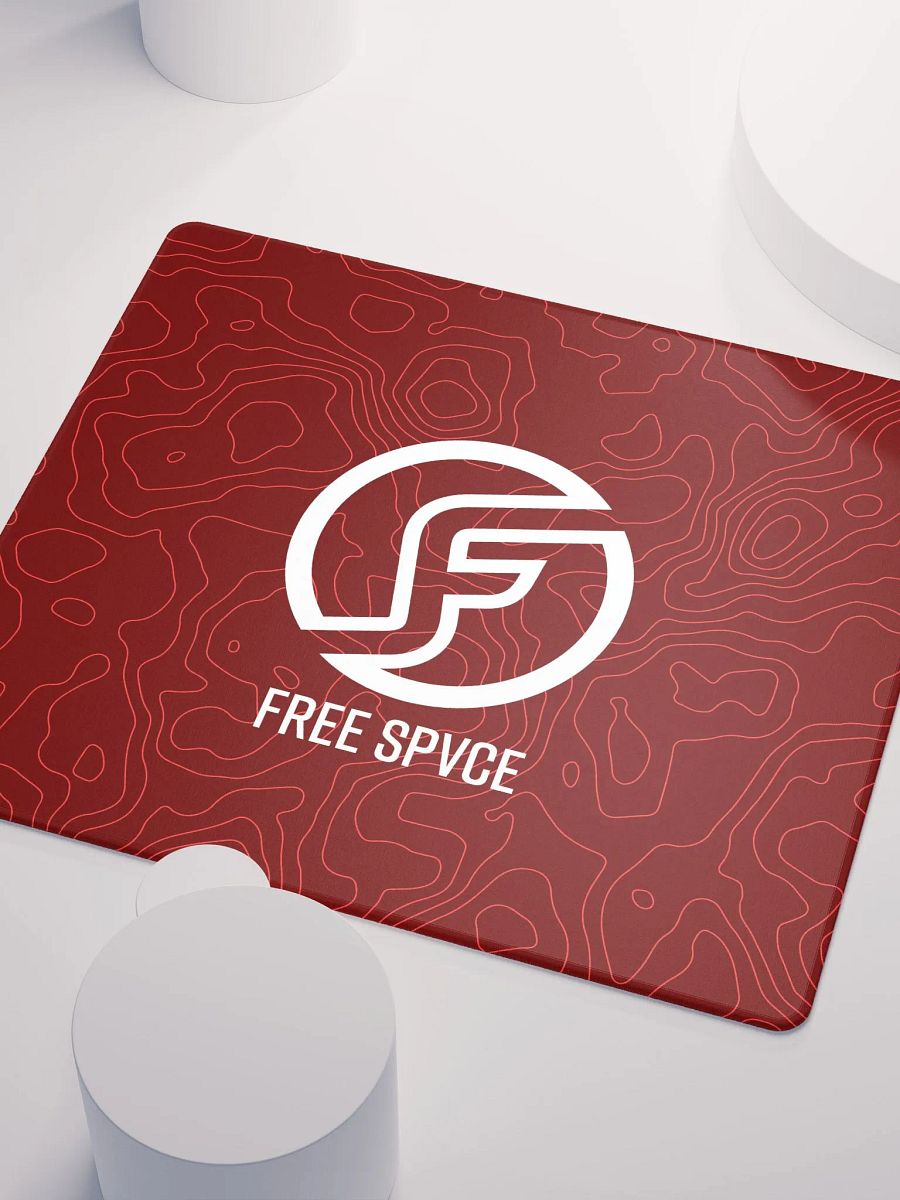Topographic Red Mousepad product image (5)