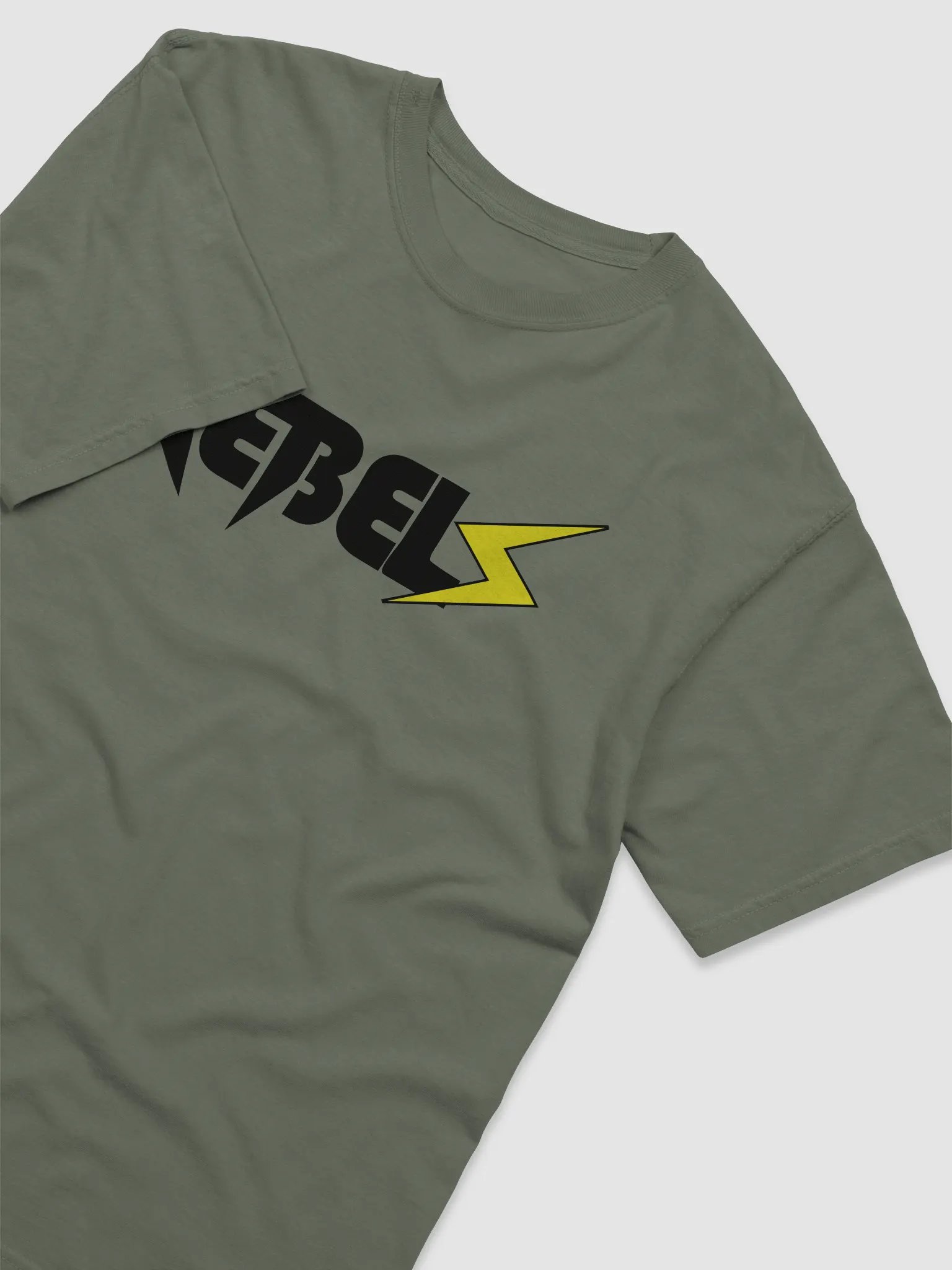 Rebels T-Shirt Moss | Black | Yellow product image (3)