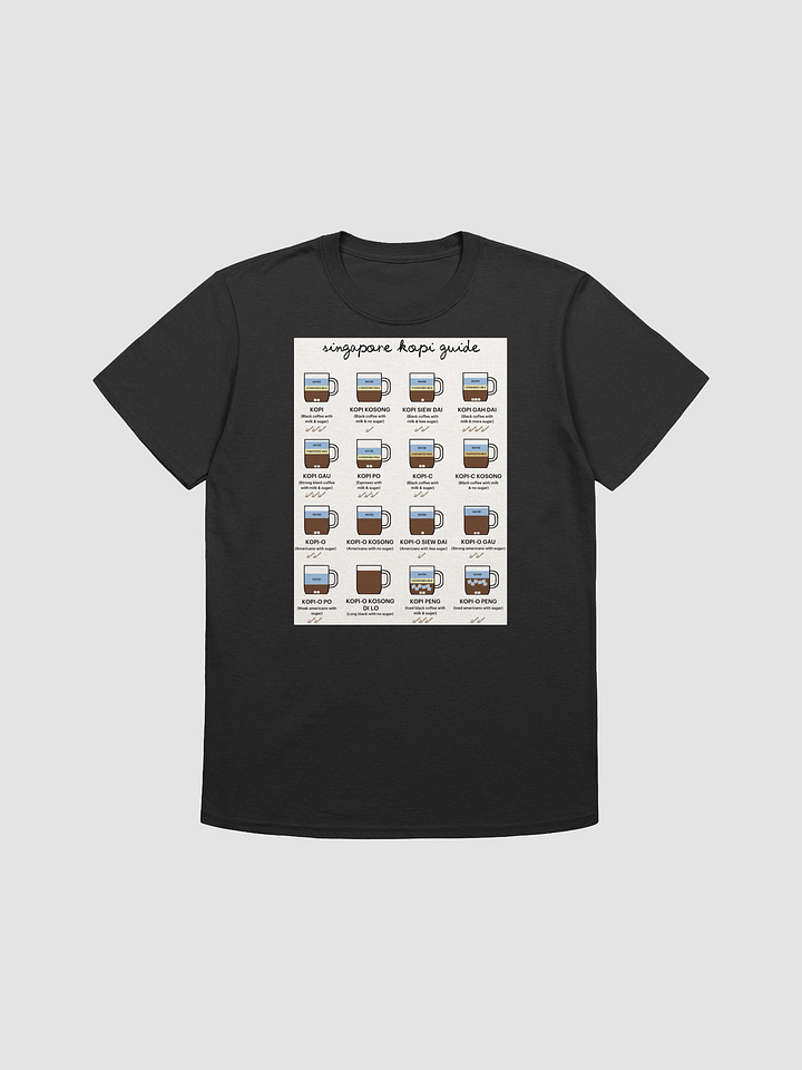 Singapore Coffee Guide T-shirt product image (7)