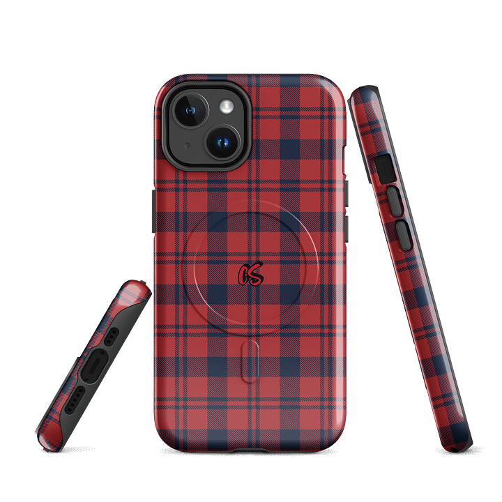 CS iphone Case. Flannel Red product image (1)