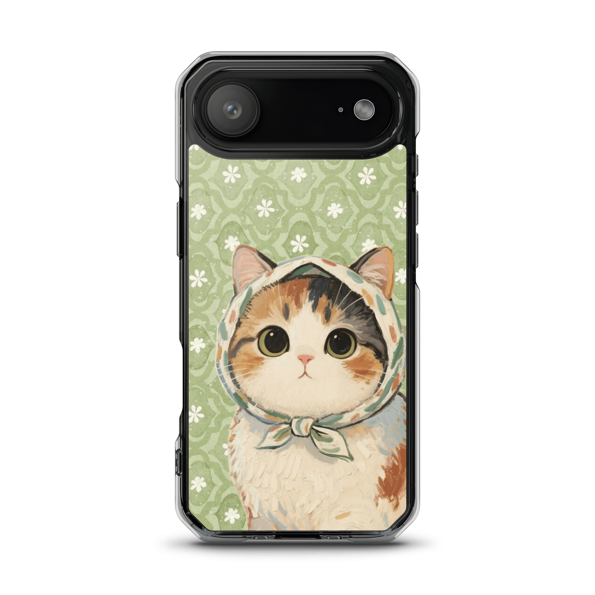 cat eyes green - MagSafe® Clear Case for iPhone® iphone 17 air product image (1)