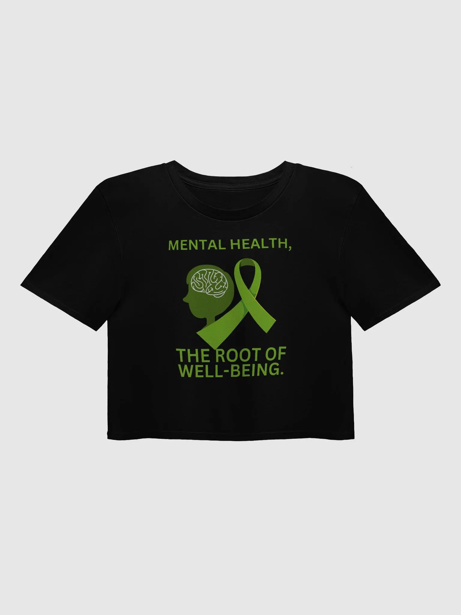 Roots of Well-Being Crop Top product image (3)