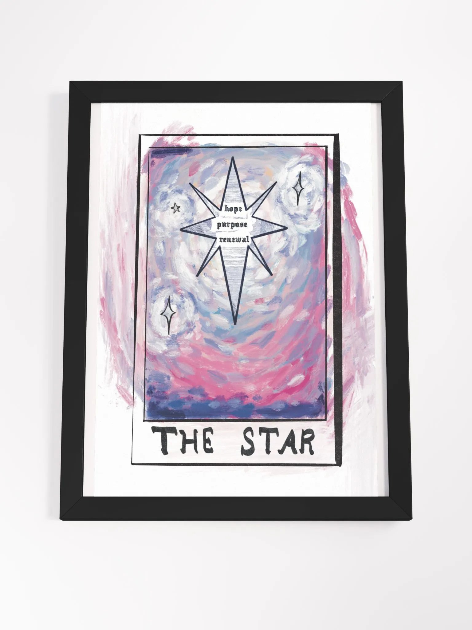 The Star Tarot Framed Art Print product image (4)