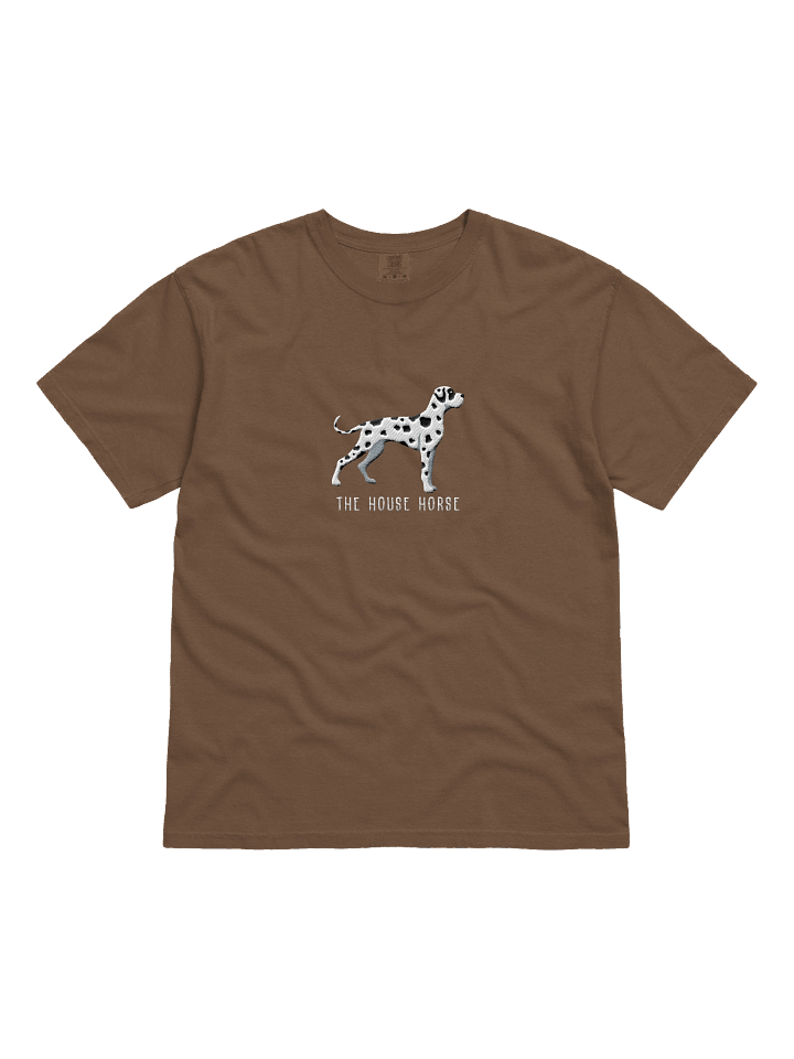 The House Horse T-Shirt(Embroidered) of a Great Dane(Harlequin) product image (11)