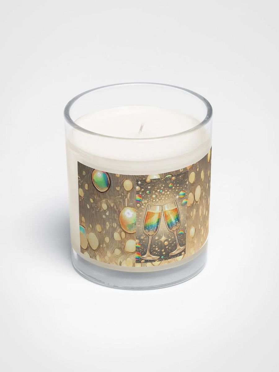 Rainbow Champagne Celebration Soy Wax Candle product image (2)