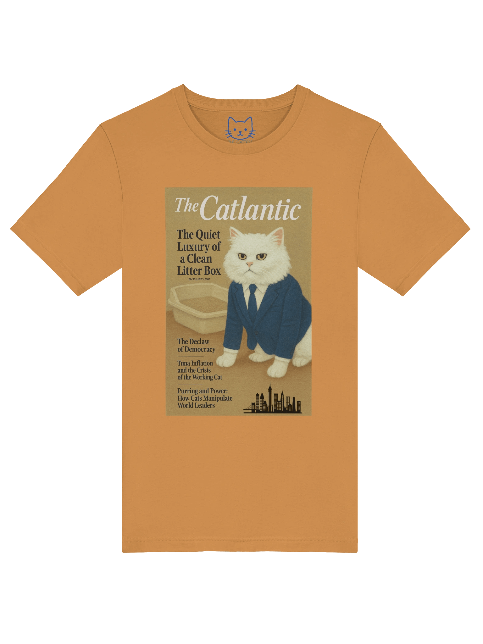 The Catlantic Magazine Parody "Quiet Luxury" Unisex T-Shirt product image (53)
