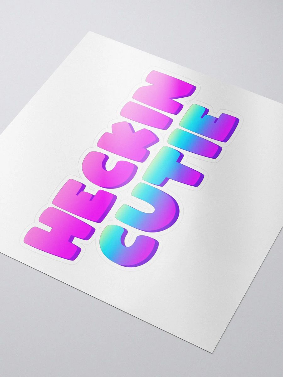 Heckin Cutie Sticker product image (3)