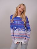 Idiot Blue Knit Sweater product image (1)