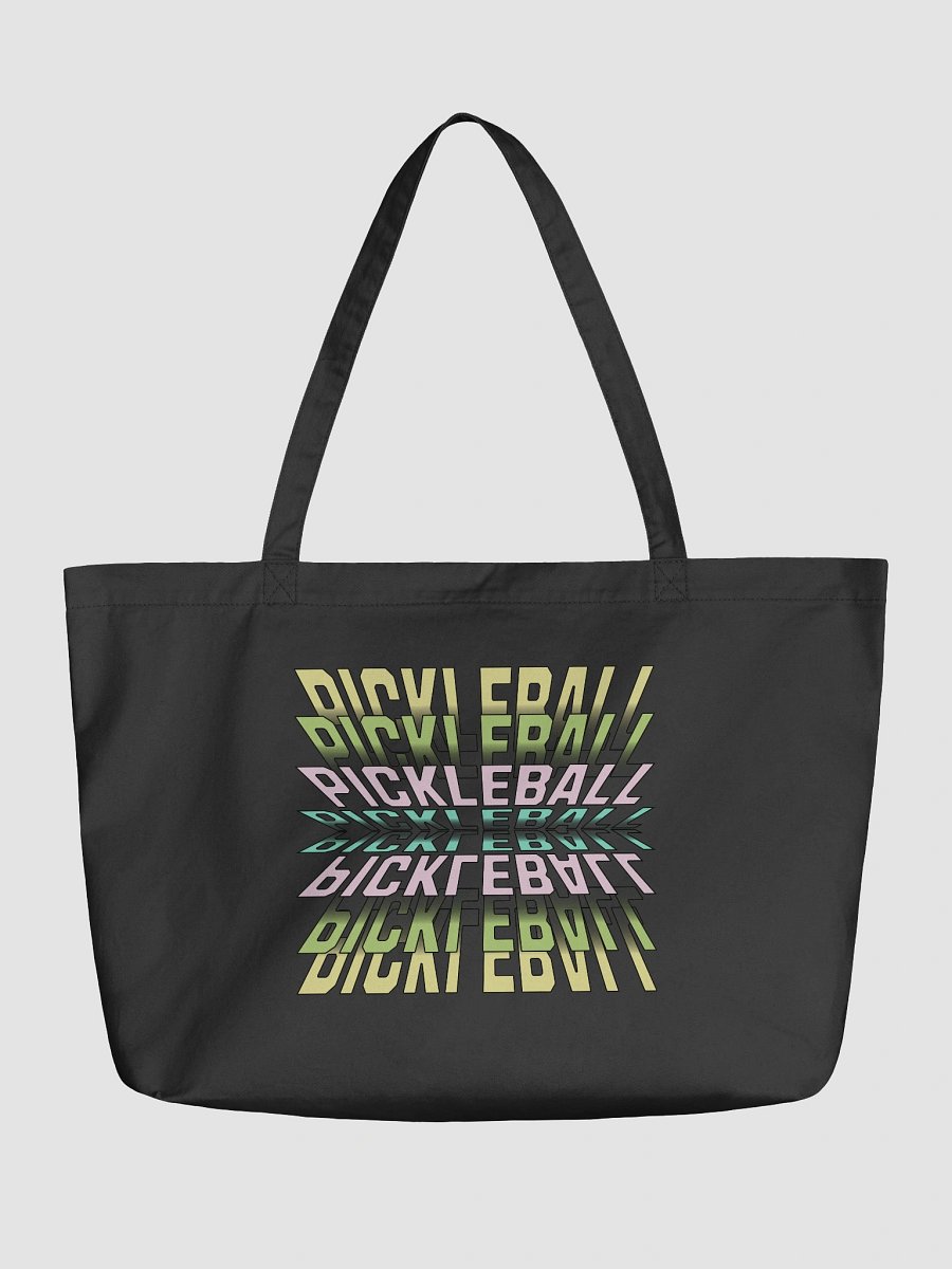 Pickleball Stacked Reflective Word Art Tote product image (2)