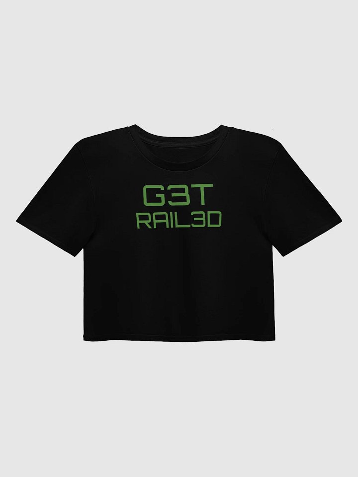 G3T RAIL3D - GR CROP TOP product image (1)