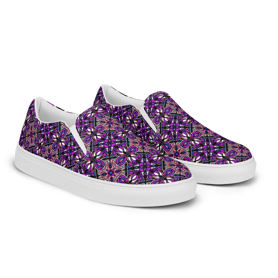 Mens Slip On Canvas - Gender Fluid Abstract product image (9)