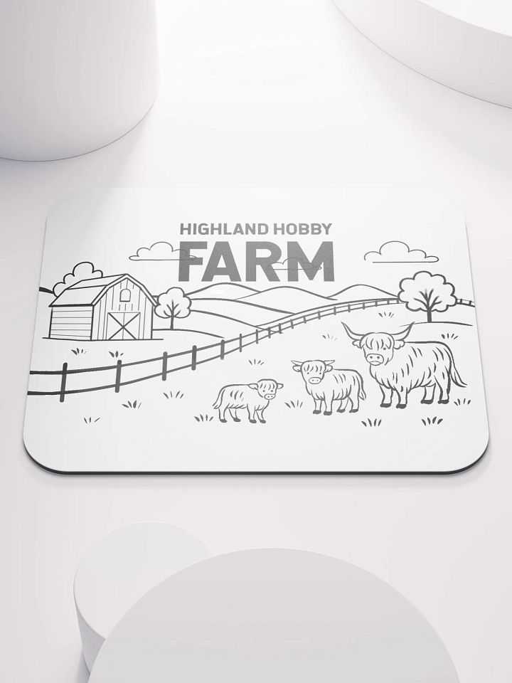 Highland Hobby Farm Mouse Pad - Spring Time! product image (1)